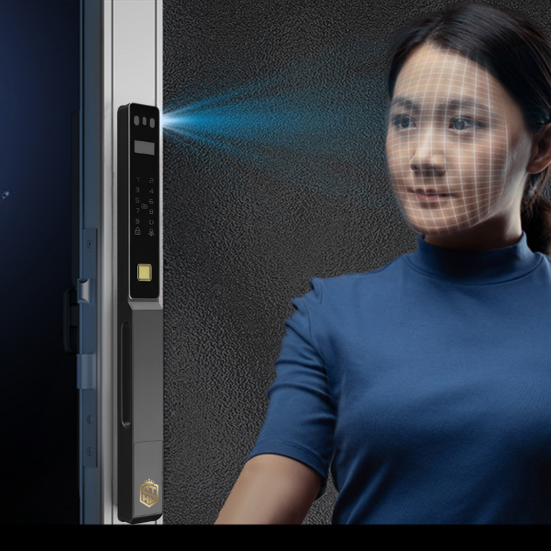 Alternative view of Khóa thông minh faceid cửa nhôm A7B25-HTS-WX12