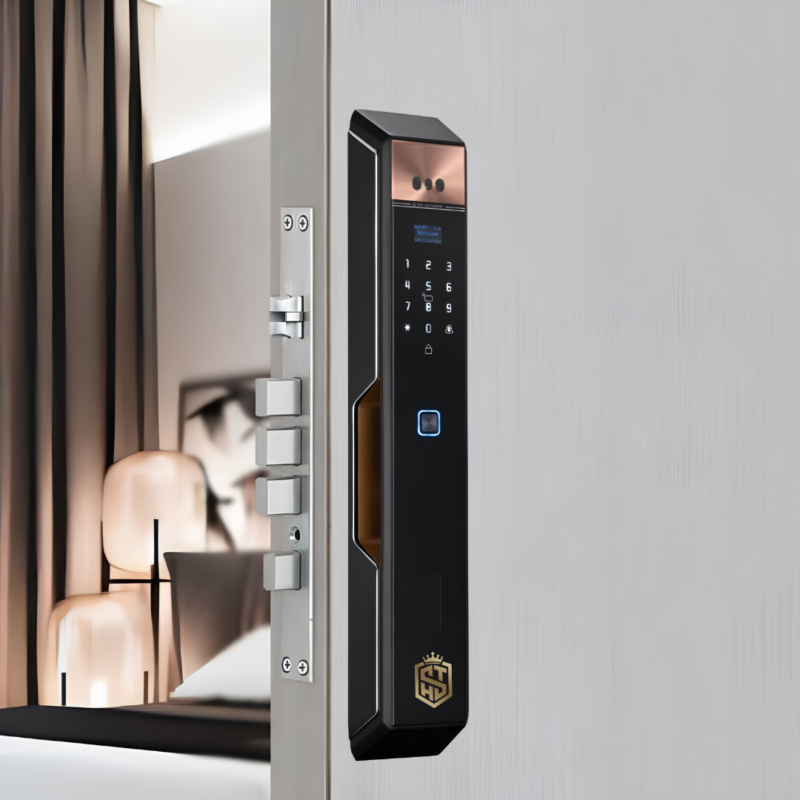Alternative view of Khóa thông minh Faceid cửa gỗ W8T26-HTS-S24